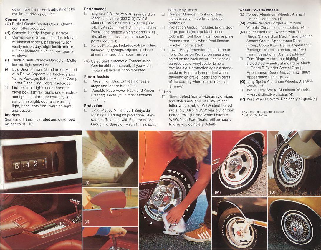 1978 Ford Mustang II Brochure Page 10